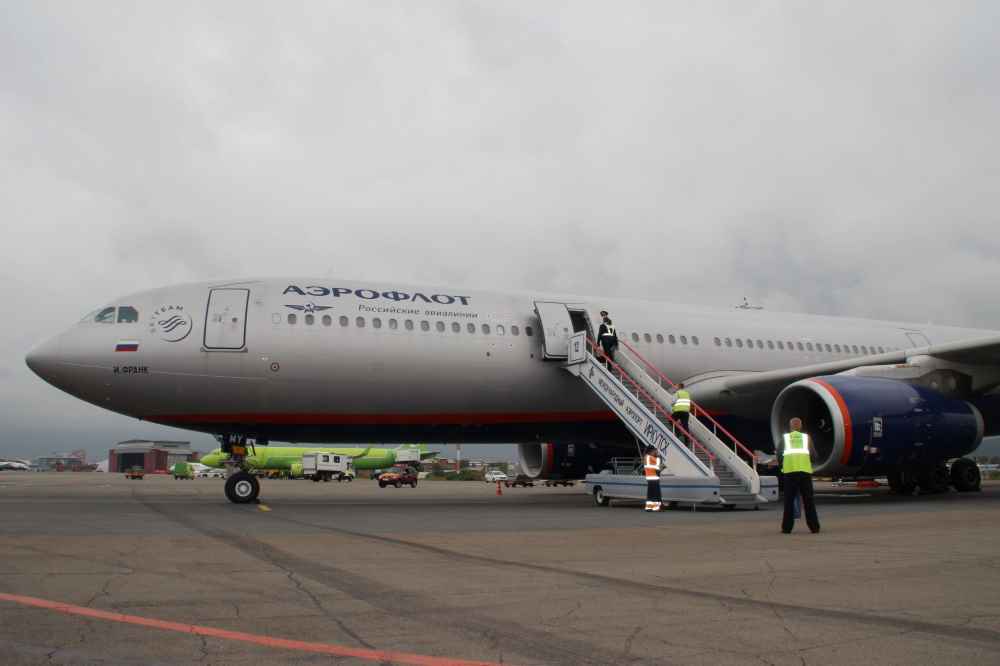 Аэробус А330-300 возобновил полёты в Иркутск